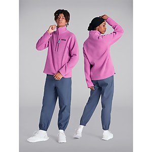 Unisex Prism Half Zip Fleece Purple Orchid Berghaus