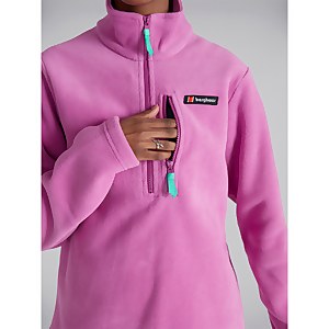 Unisex Prism Half Zip Fleece - Purple Orchid