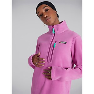 Unisex Prism Half Zip Fleece - Purple Orchid