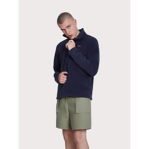 Unisex Prism Half Zip Fleece - Blue - XS