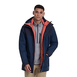 Men's Breccan Parka Jacket - Blue
