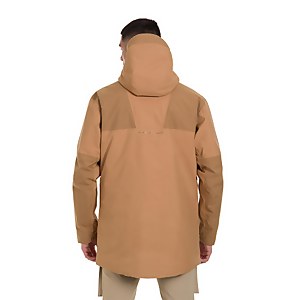 Men's Breccan Parka Jacket - Natural/Yellow