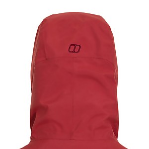 Men's Breccan Interactive Parka Waterproof Jacket - Red / Brown