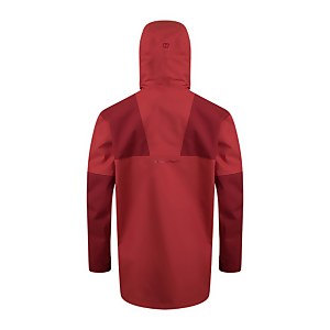 Men's Breccan Interactive Parka Waterproof Jacket - Red / Brown