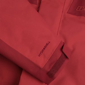 Men's Breccan Interactive Parka Waterproof Jacket - Red / Brown