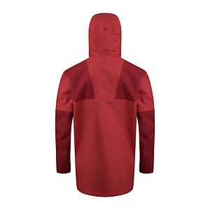 Men's Breccan Interactive Parka Waterproof Jacket - Red / Brown