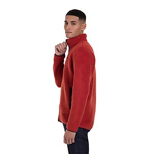 Men's Colshaw Fleece Jacket - Red/Blue