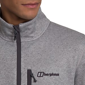 Men's Carnell Half Zip Fleece - Grey