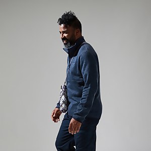 Carnell Half Zip Fleece für Herren - Dunkelblau