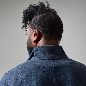 Carnell Half Zip Fleece für Herren - Dunkelblau