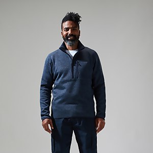 Carnell Half Zip Fleece für Herren - Dunkelblau