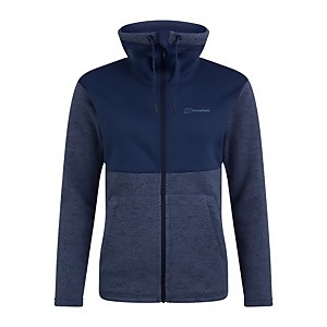 Women's Colca Fleece Jacket - Grey / Blue - 8