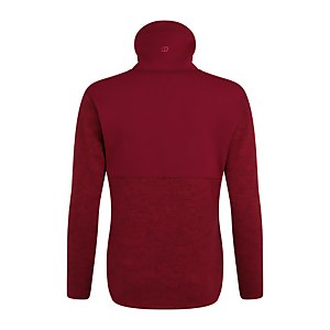 Women's Colca Fleece Jacket - Black / Red