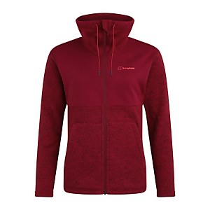Women's Colca Fleece Jacket - Black / Red - 8