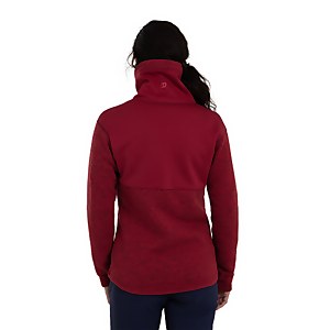 Women's Colca Fleece Jacket - Black / Red