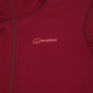 Women's Colca Fleece Jacket - Black / Red