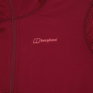 Women's Colca Fleece Jacket - Black / Red