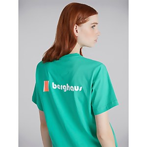 Unisex Heritage Front and Back Logo Tee - Gumdrop Green