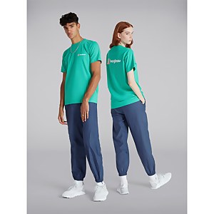 Unisex Heritage Front and Back Logo Tee - Gumdrop Green - XS