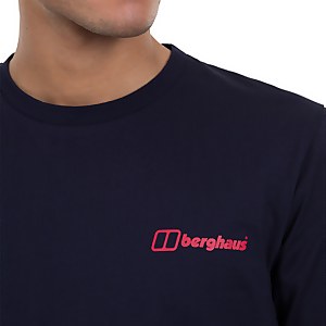 Men's Colour Logo Short Sleeve T-Shirt - Blue