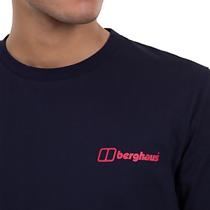 Men's Colour Logo Short Sleeve T-Shirt - Blue