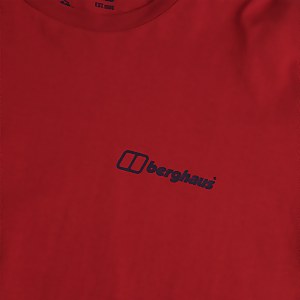 Men's Colour Logo Short Sleeve T-Shirt - Red
