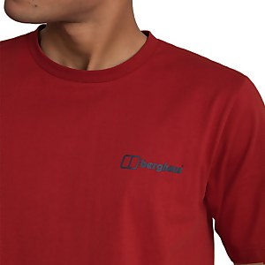 Men's Colour Logo Short Sleeve T-Shirt - Red