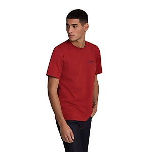 Men's Colour Logo Short Sleeve T-Shirt - Red