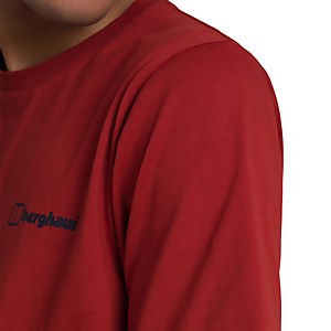 Men's Colour Logo Short Sleeve T-Shirt - Red