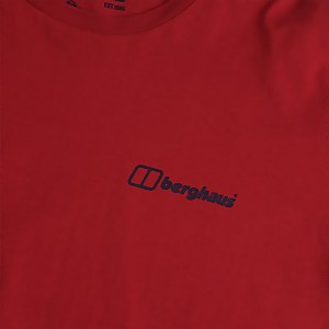 Men's Colour Logo Short Sleeve T-Shirt - Red