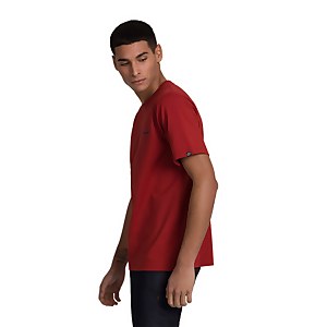Men's Colour Logo Short Sleeve T-Shirt - Red