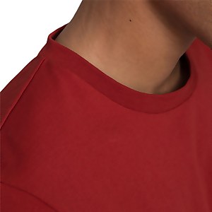 Men's Colour Logo Short Sleeve T-Shirt - Red