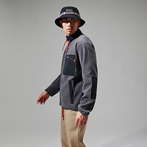 Unisex Ascent 91 Fleece Jacket - Grey/Black