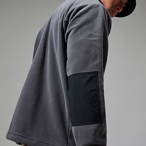 Unisex Ascent 91 Fleece Jacket - Grey/Black