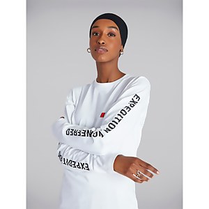 Unisex Expedition Long Sleeve Tee - White
