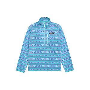 Unisex Prism Printed Half Zip Fleece - Aztec Capri - XS