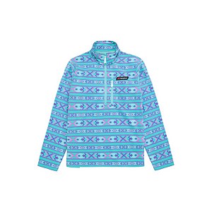 Unisex Prism Printed Half Zip Fleece - Aztec Capri