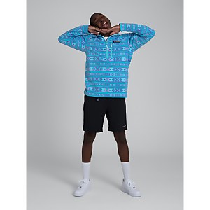 Unisex Prism Printed Half Zip Fleece - Aztec Capri