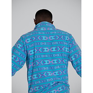 Unisex Prism Printed Half Zip Fleece - Aztec Capri