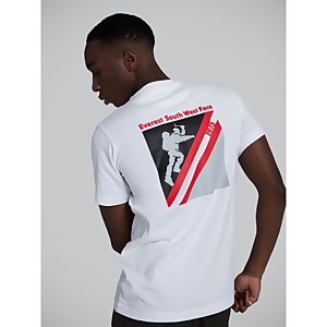 Unisex Everest SW Face Expedition Tee - White