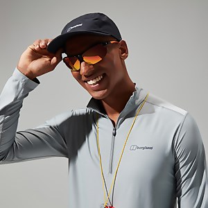 Men's 24/7 Tech Tee Long Sleeve Half Zip - Grey