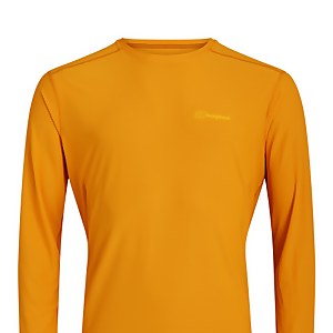 Men's 24/7 Long Sleeve Crew Base Layer - Yellow