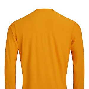 Men's 24/7 Long Sleeve Crew Base Layer - Yellow