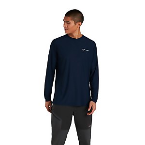 Men's 24/7 Long Sleeve Crew Base Layer - Blue