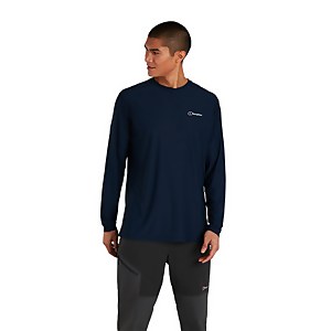 Men's 24/7 Long Sleeve Crew Base Layer - Blue