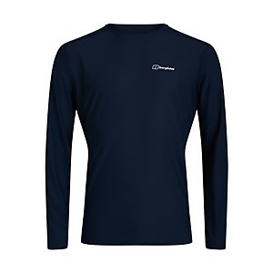 Men's 24/7 Long Sleeve Crew Base Layer - Blue - XS
