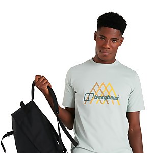 Men's Peak Fusion Grid T-Shirt - Grey