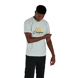 Men's Peak Fusion Grid T-Shirt - Grey