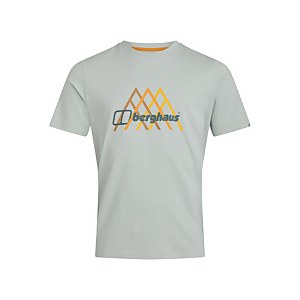 Men's Peak Fusion Grid T-Shirt - Grey