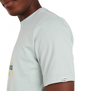 Men's Peak Fusion Grid T-Shirt - Grey